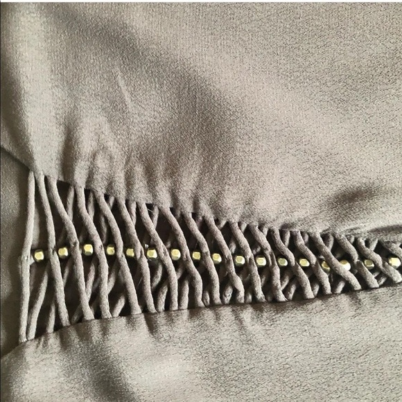 🔥SALE - any 4/$20. Gentle Fawn Lace Up Detail Dress - Picture 4 of 5